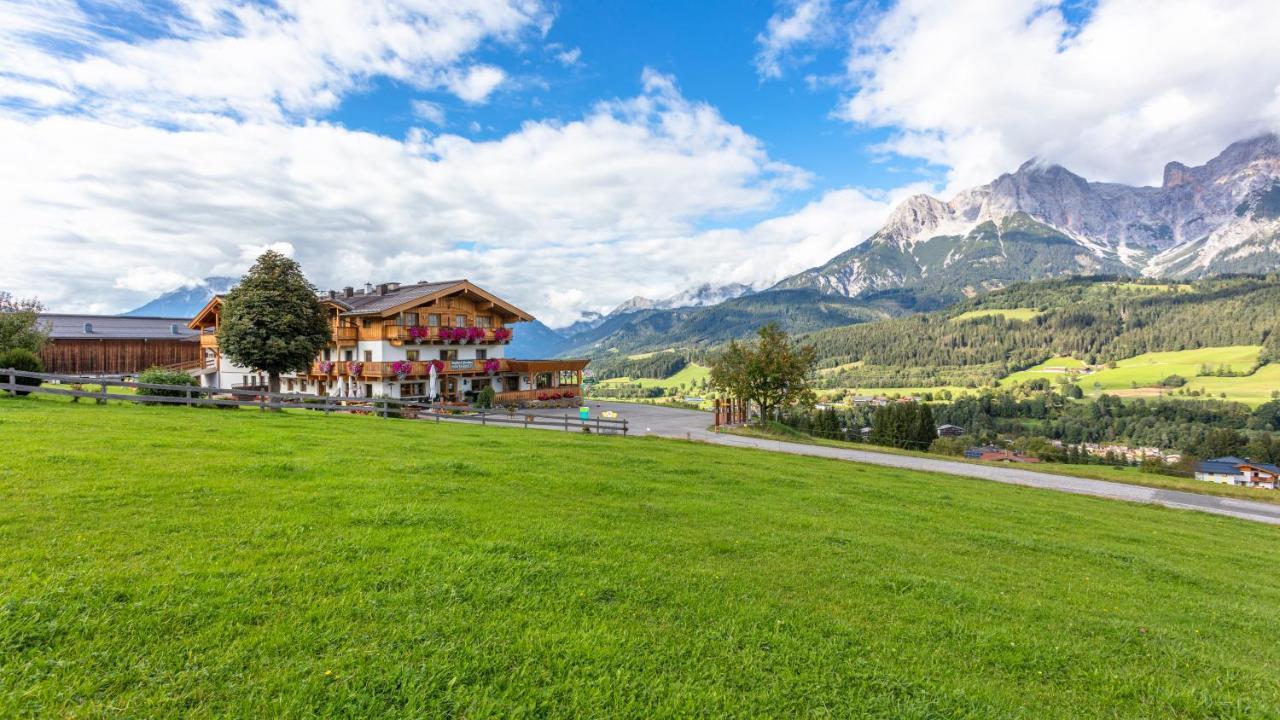 Berggasthof Hinterreit Maria Alm am Steinernen Meer Exterior photo